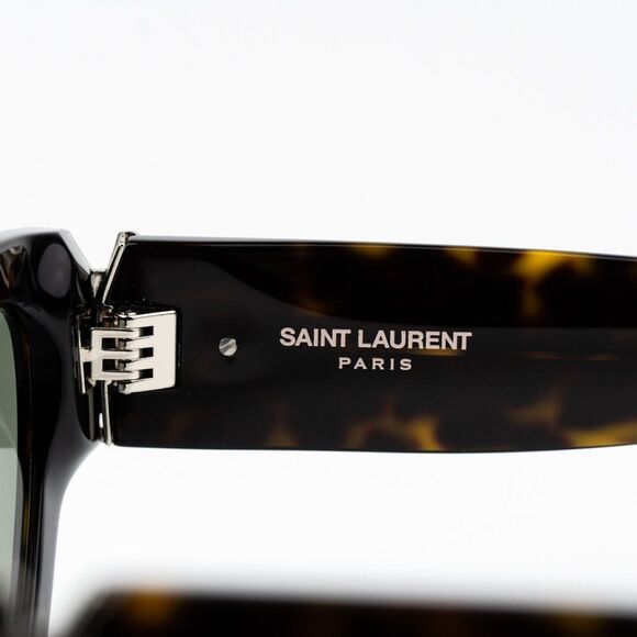 Saint Laurent Women Sunglasses Havana Green Cat Eye SLM94 008 BRAND NEW main image 12
